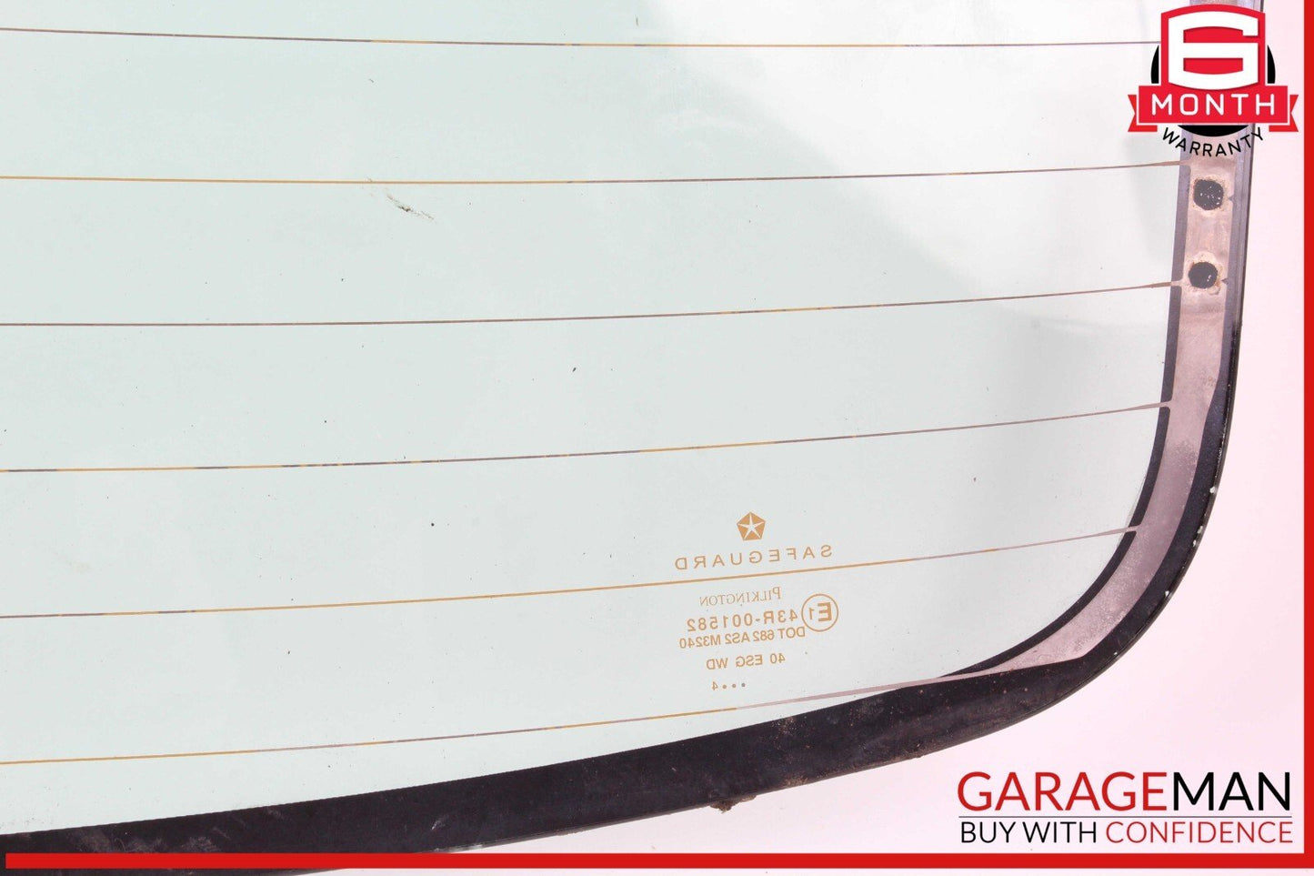 05-08 Chrysler Crossfire Convertible Rear Windshield Glass OEM