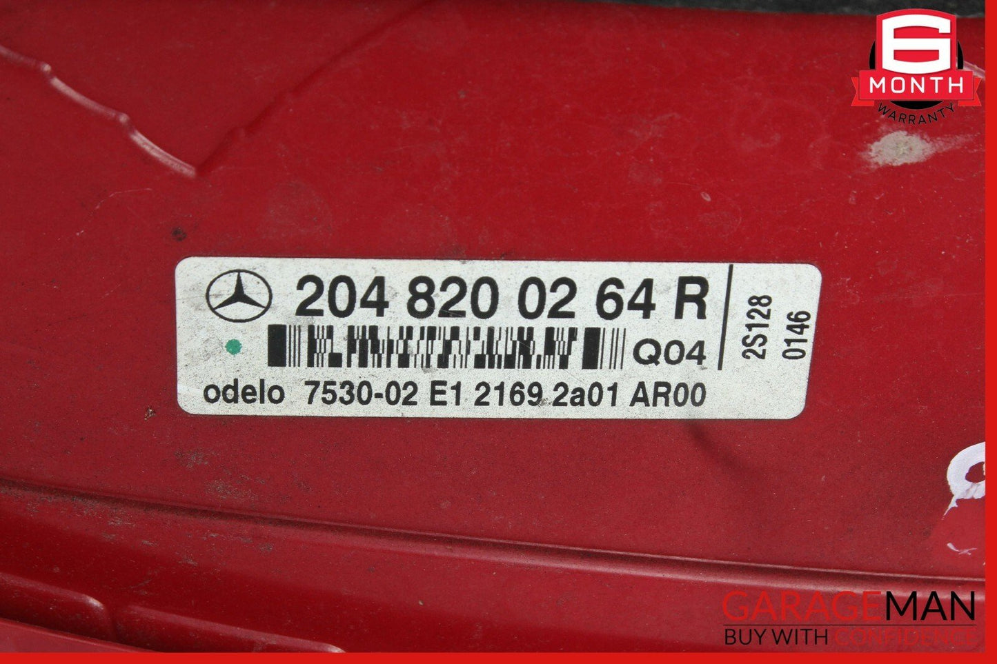 08-11 Mercedes W204 C350 Taillight Tail Light Lamp Right Passenger Side OEM