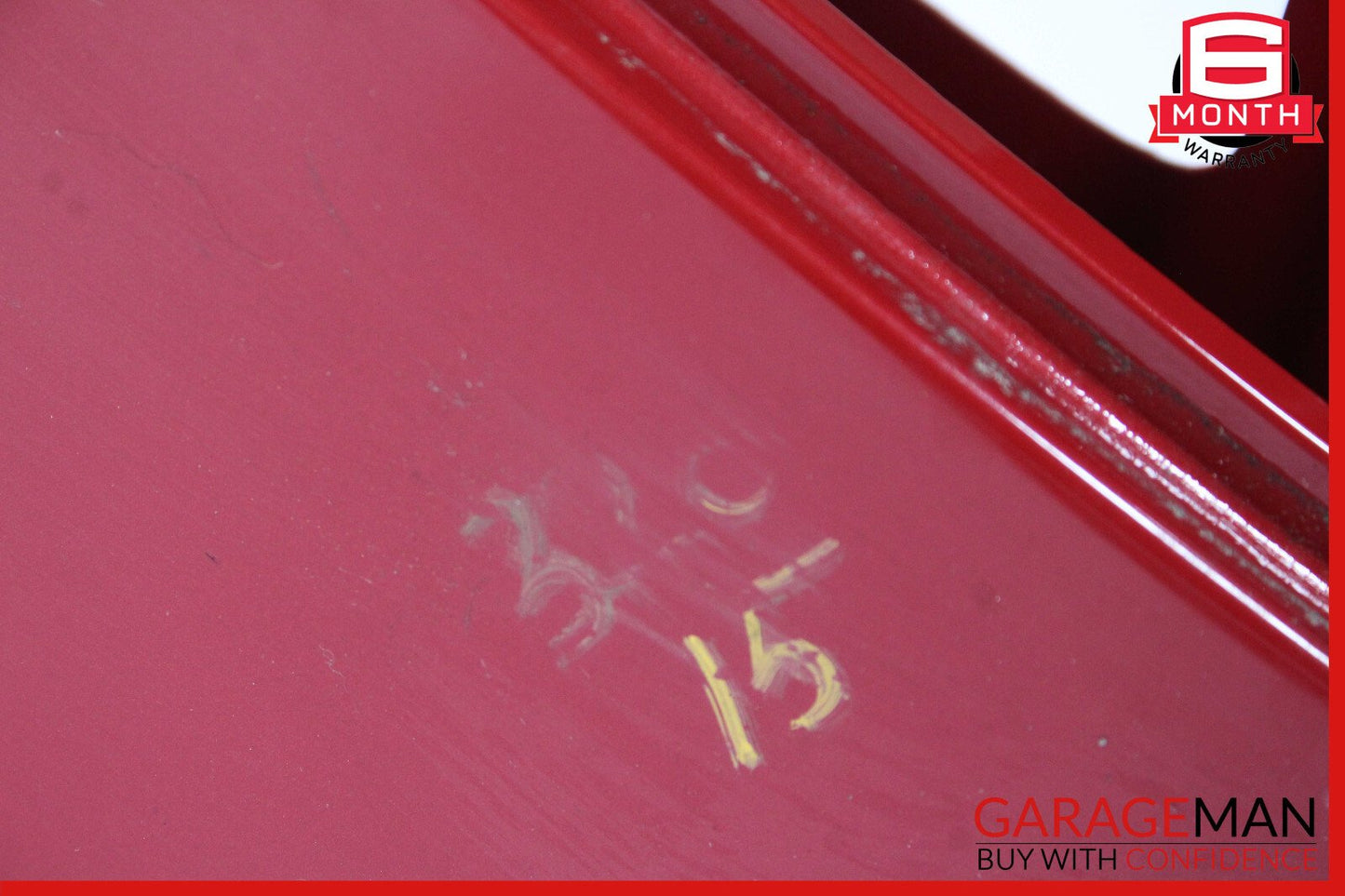 12-18 BMW F30 320I Rear Trunk Lid Deck Shell Panel Cover Red OEM