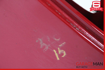 12-18 BMW F30 320I Rear Trunk Lid Deck Shell Panel Cover Red OEM