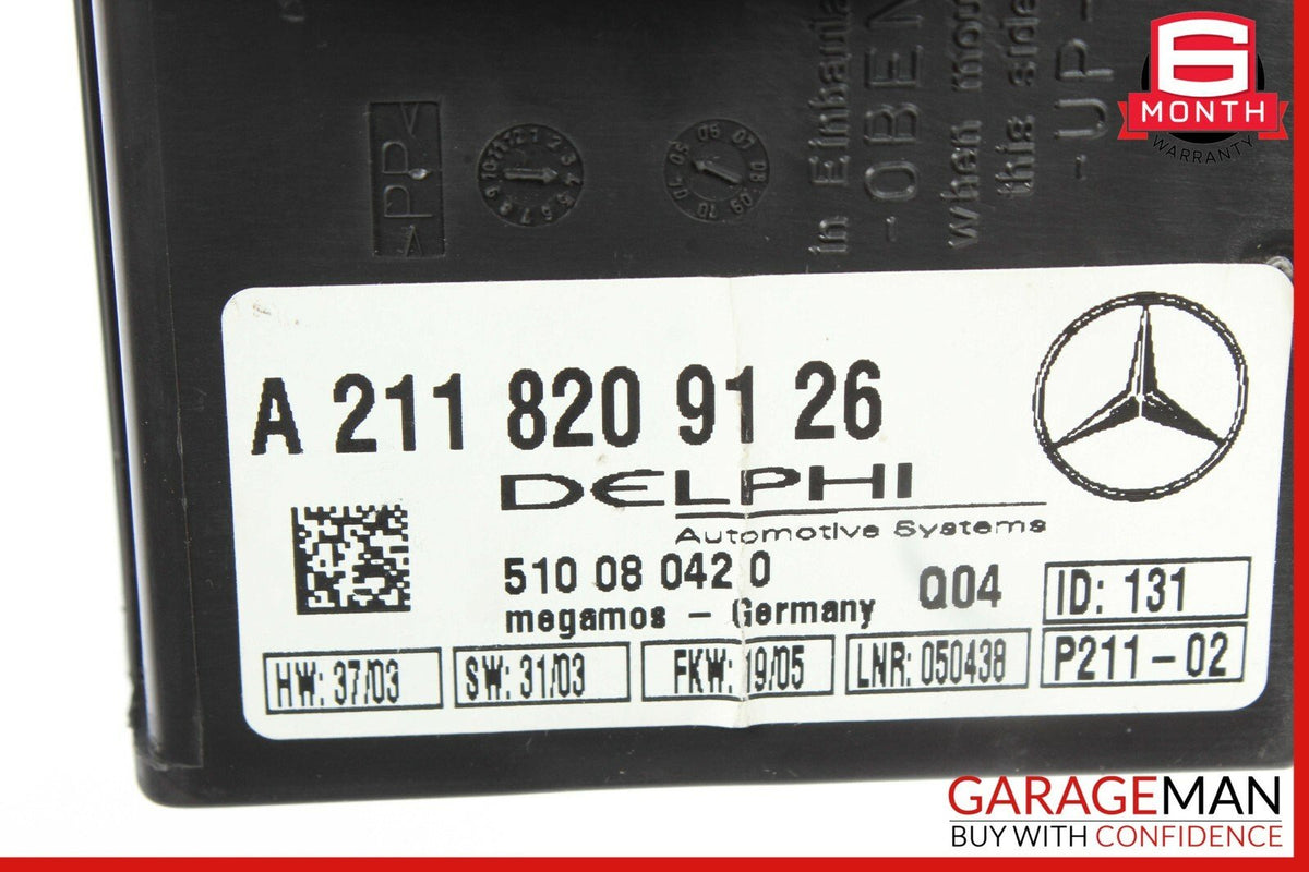 Mercedes R171 SLK280 SL500 S430 Anti Theft Alarm Module 2118209126 OEM