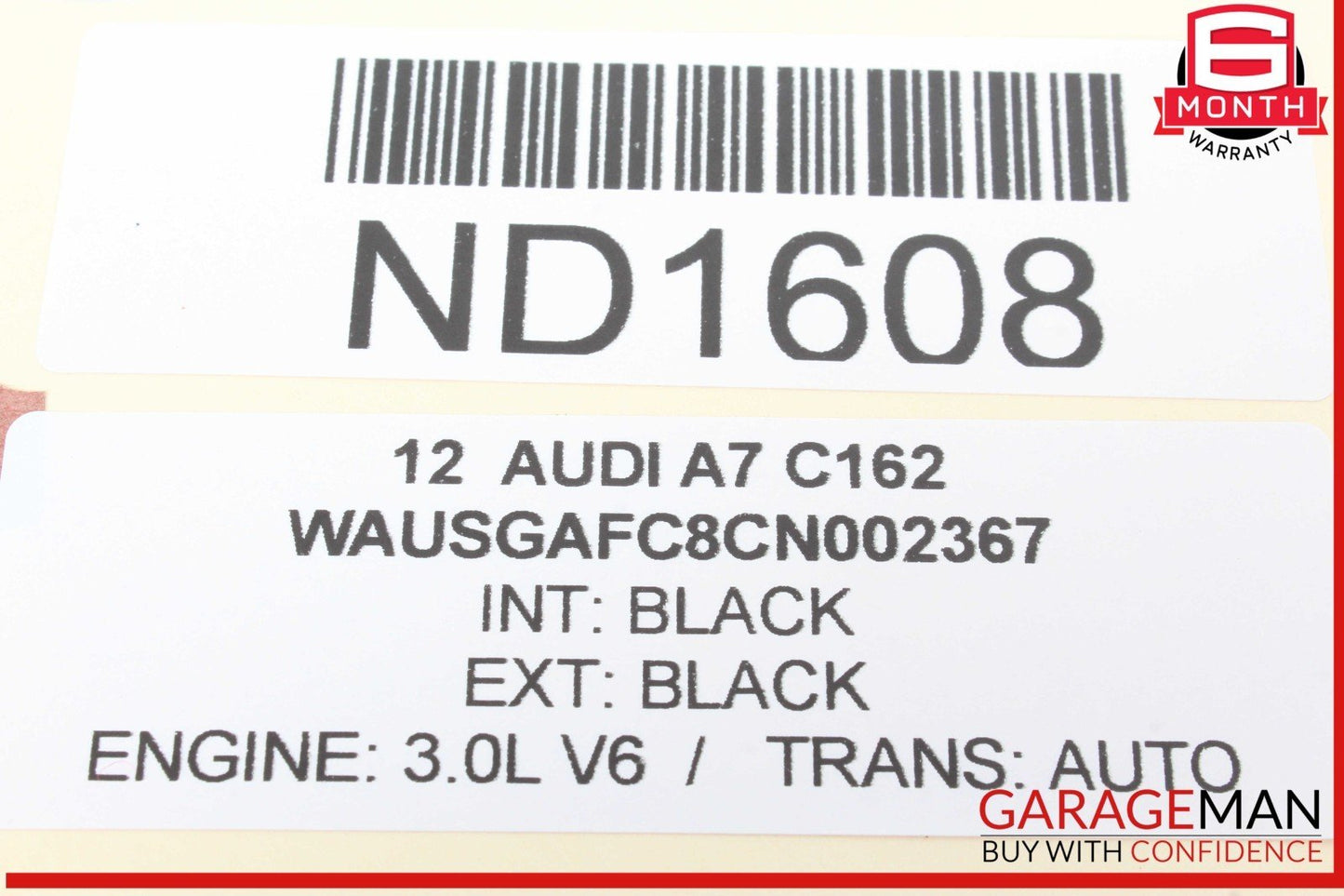 12-18 Audi A7 Electronic Parking Brake Control Module Unit 4H0907801E OEM