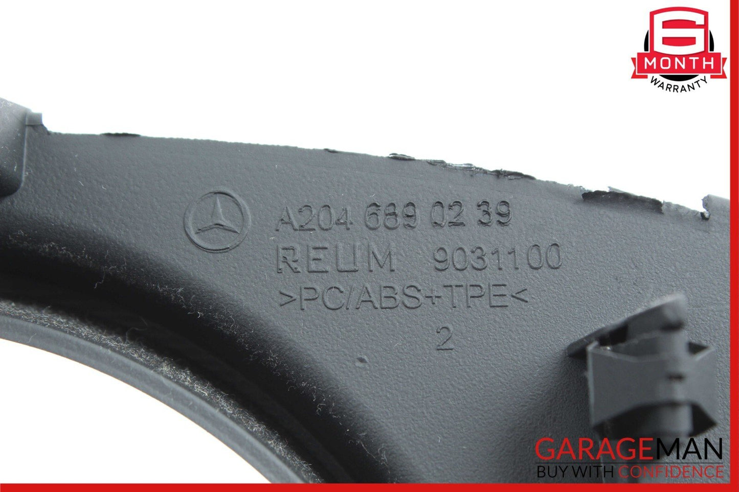 12-14 Mercedes W204 C250 C300 Cluster Speedometer Gauge Surround Trim Cover OEM