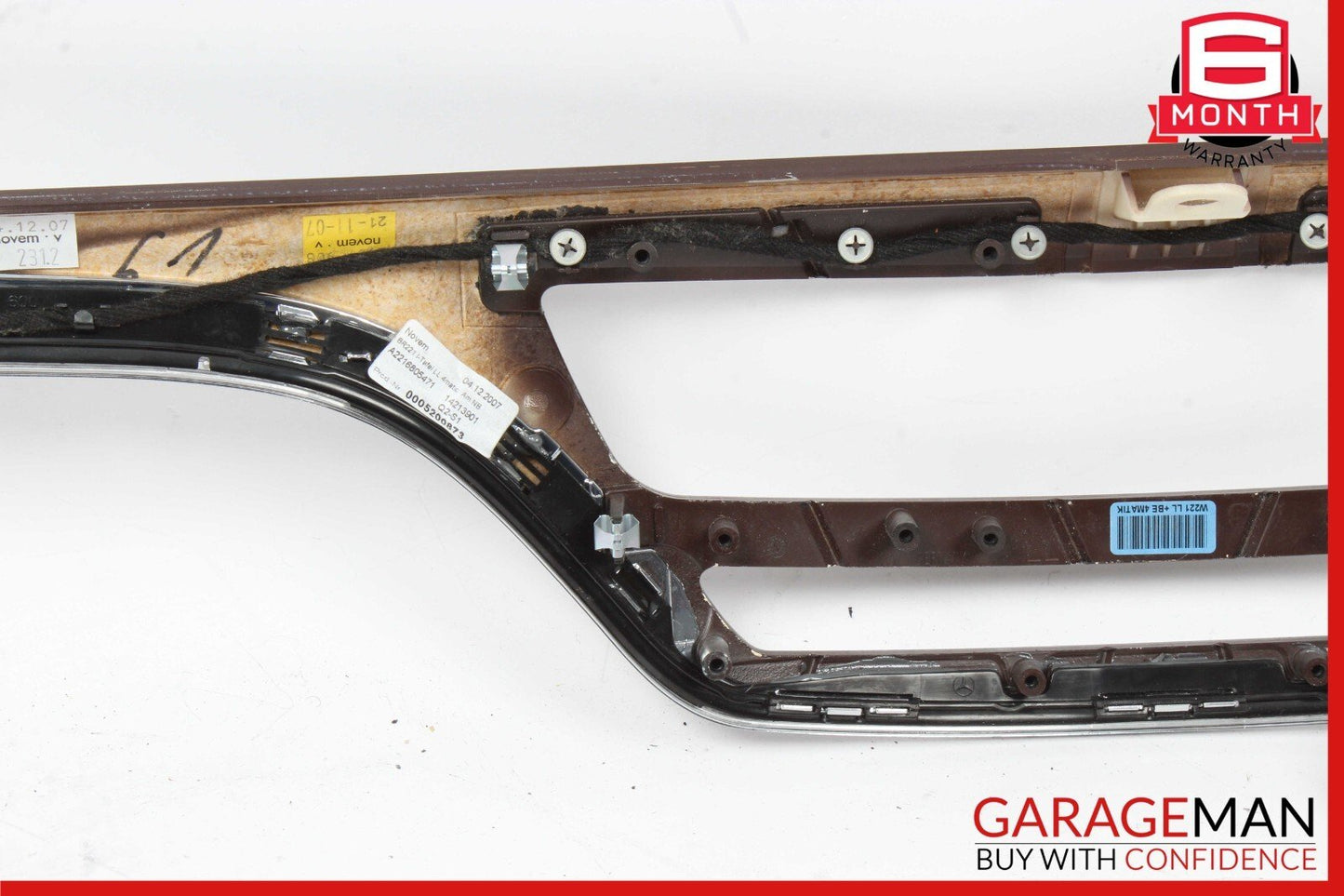 10-13 Mercedes W221 S550 S450 4Matic Dashboard Dash Center Trim Molding Bezel