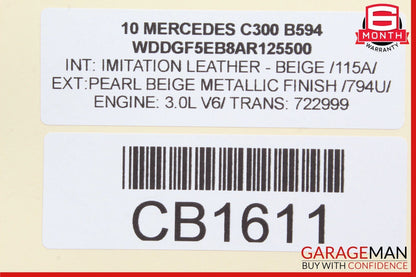 08-17 Mercedes W212 E550 C300 C350 Front Right Passenger Upper Control Arm RWD