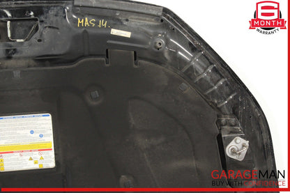 14-17 Maserati Ghibli Hood Bonnet Panel Assembly Black OEM