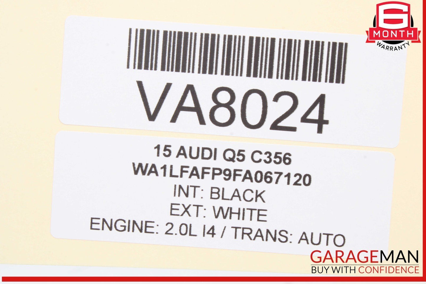 09-17 Audi Q5 SQ5 Front Right Passenger Side Door Control Module Unit OEM