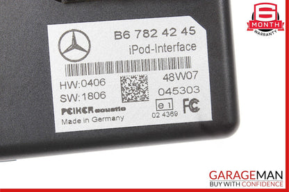 07-09 Mercedes W221 S550 CL65 AMG Ipod Interface Control Module B67824245 OEM