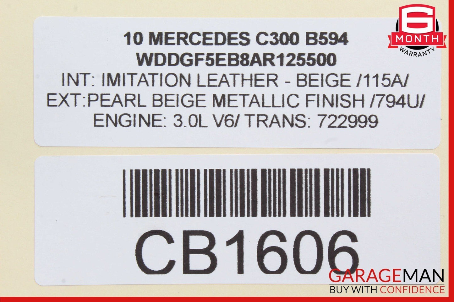 08-18 Mercedes W218 CLS550 C300 Rear Right or Left Side Lower Thrust Control Arm