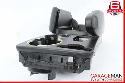 08-11 Mercedes W204 C300 Center Console Arm Rest Armrest Cup Holder Black OEM