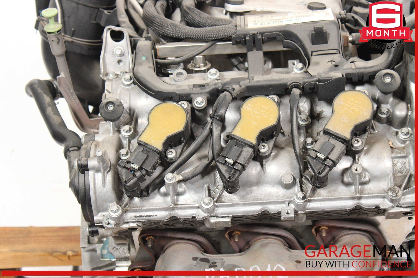 10-12 Mercedes X204 GLK350 3.5L M272 Engine Motor Block Assembly 272.971 OEM