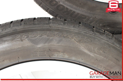 11-18 Porsche Cayenne 958 8.5x19 19" Complete Wheel Tire Rim Set of 4 Pc OEM