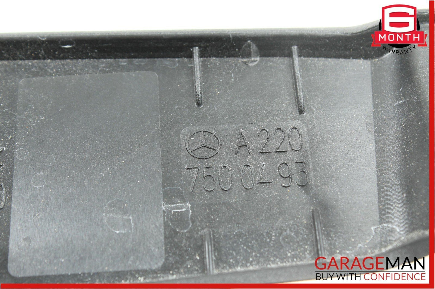 00-06 Mercedes W220 S55 AMG Trunk Tailgate Handle Lock Latch Cover Trim OEM