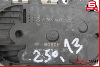 12-15 Mercedes W204 C250 SLK250 E250 Engine Throttle Body 2661410525 OEM