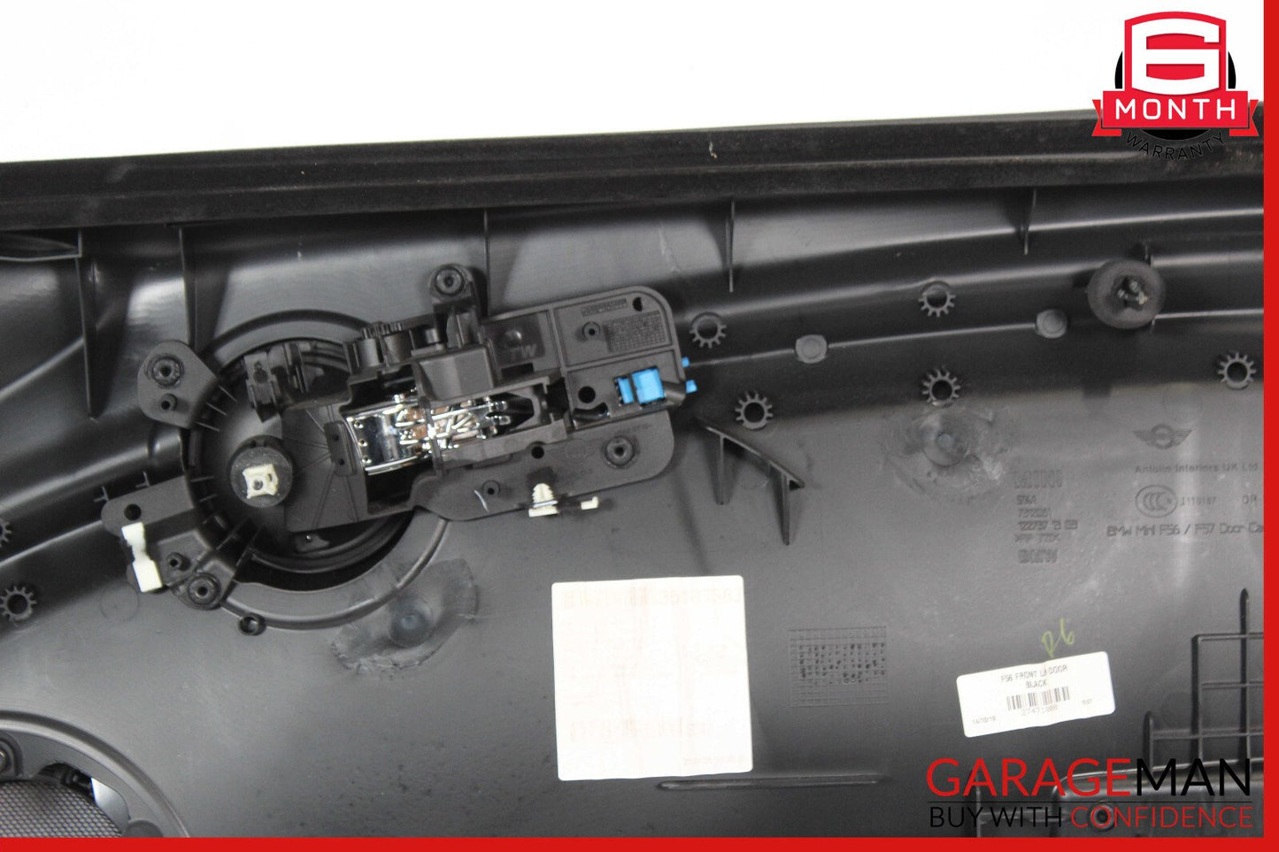 14-21 Mini Cooper Front Left Driver Side Interior Door Panel Trim Cover Assy