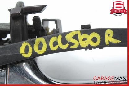 00-06 Mercedes S500 CL500 Front Right Side Exterior Door Handle Almandine Black
