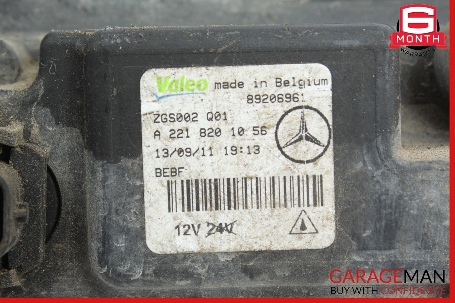 10-13 Mercedes W221 S550 Front Left Side Daytime Running Light Lamp Fog Lamp OEM