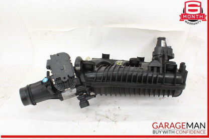 10-16 Mercedes W204 C250 Intake Manifold Assembly w/ Valve Motor & Throttle Body