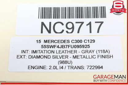 15-20 Mercedes W205 C300 Rear Right / Left Suspension Upper Control Arm OEM