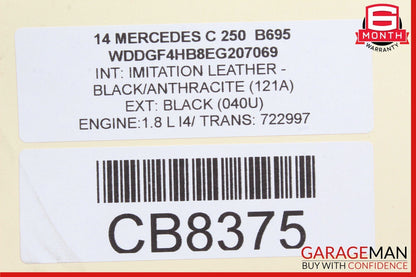 08-17 Mercedes W204 C250 E400 Front Left Side Lower Control Arm RWD OEM