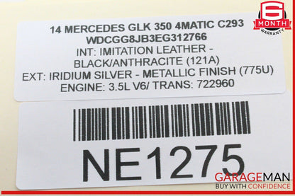 08-14 Mercedes X204 GLK350 4MATIC Front Right or Left Side Door Sound Speaker