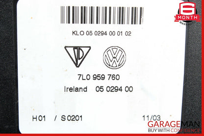 03-06 Porsche Cayenne 955 957 Front Right Seat Adjustment Memory Module