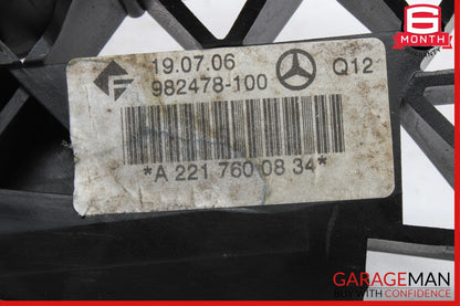 07-13 Mercedes W221 S550 Rear Right Side Exterior Door Handle Keyless Go OEM