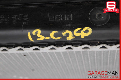 08-15 Mercedes SLK250 C250 GLK350 Engine Cooling Radiator AC Air A/C Condenser