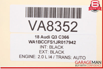 15-18 Audi Q3 Front Left Driver Side Door Control Module 8X0959793K OEM