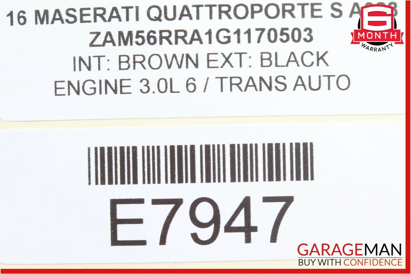 14-18 Maserati Quattroporte Rear Right Seat Belt Seatbelt Receiver Buckle Red