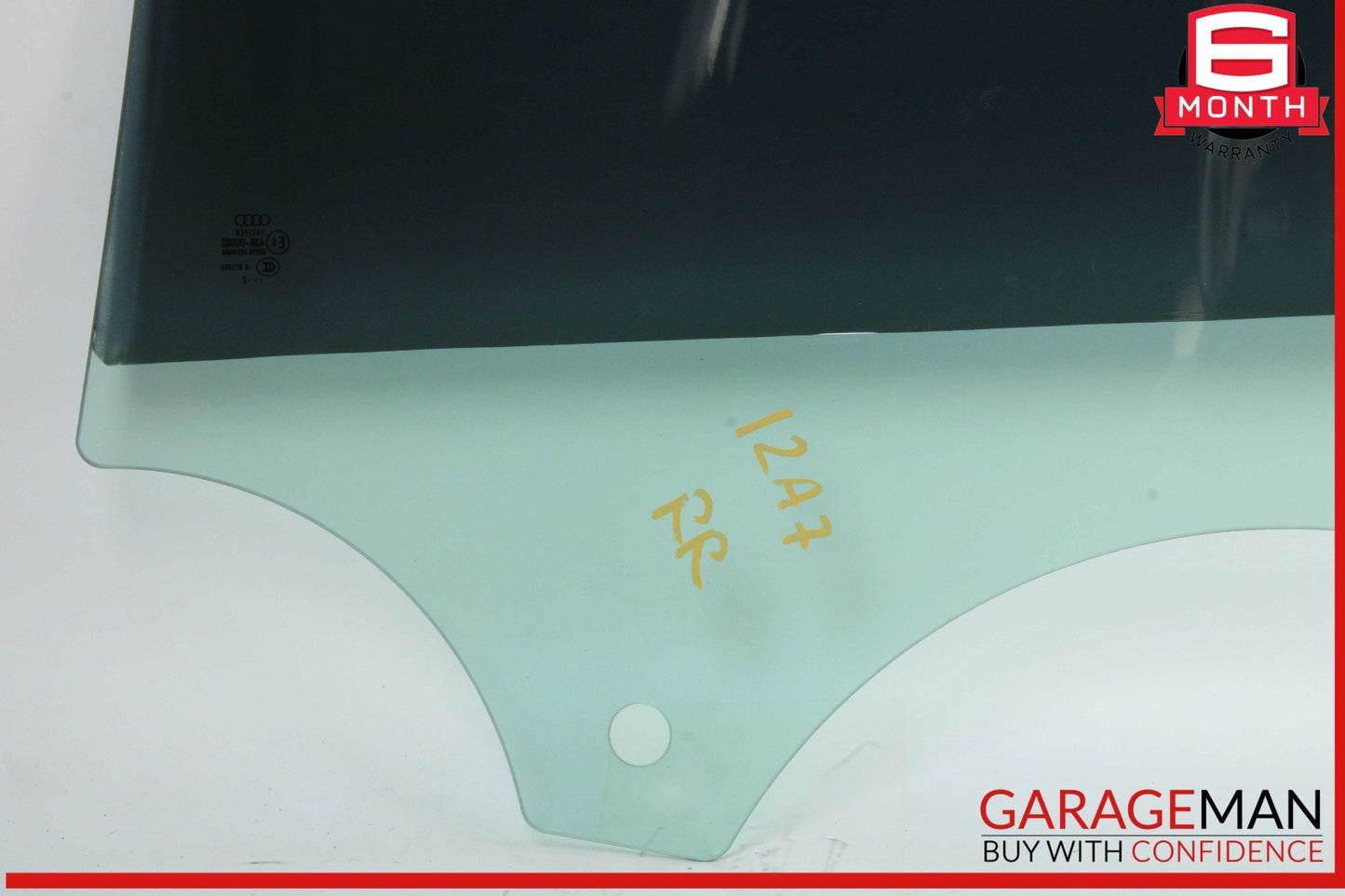 12-18 Audi A7 Rear Right Passenger Side Door Window Auto Glass OEM