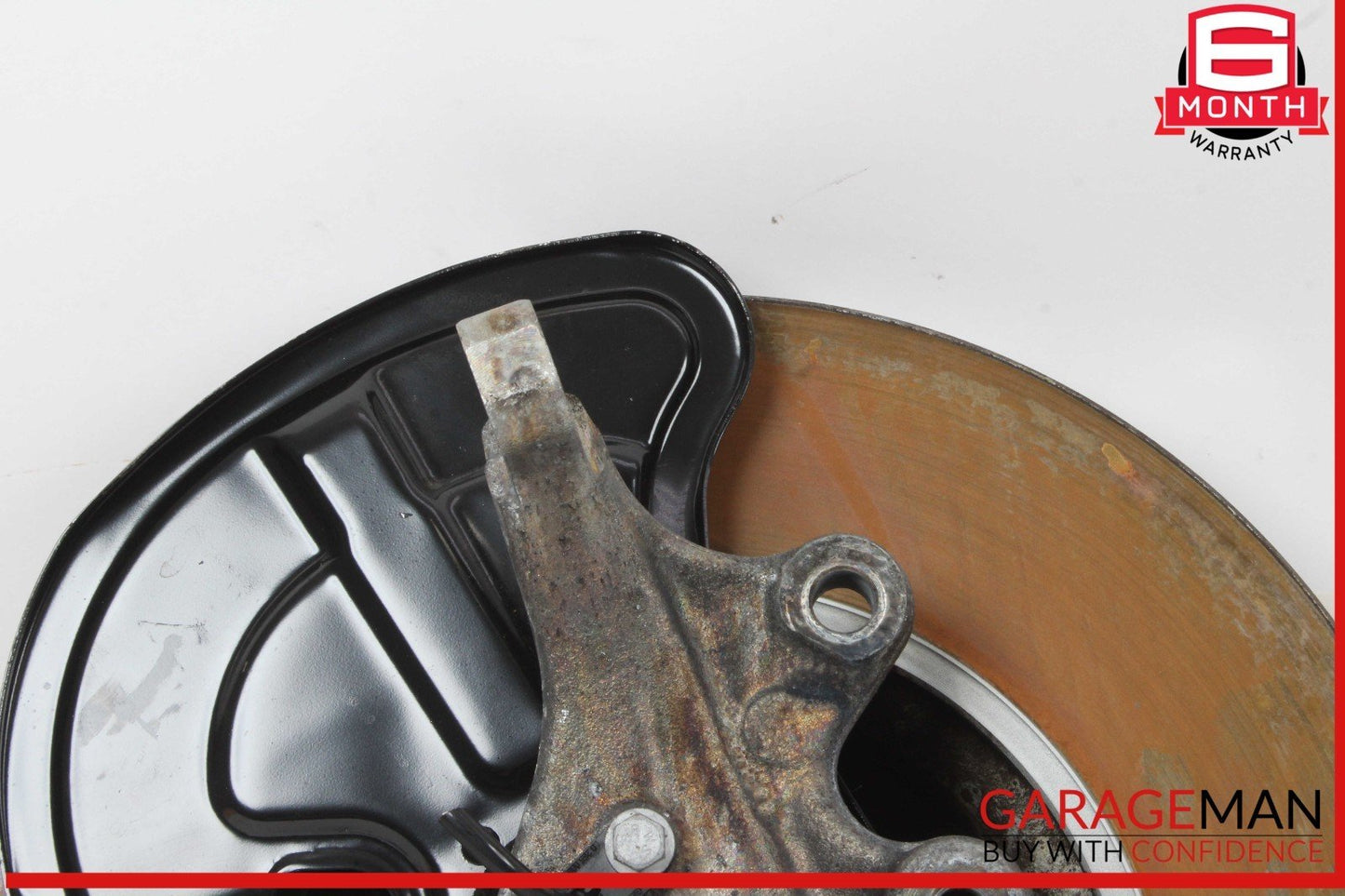 10-16 Mercedes W212 E350 Front Right Side Spindle Knuckle Hub w/ Rotor Disc OEM