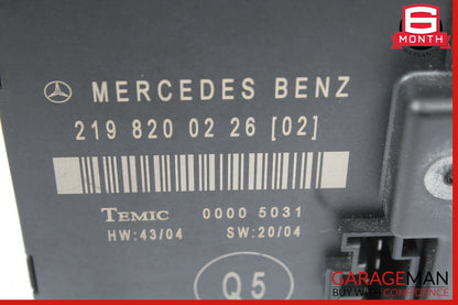 06-11 Mercedes W219 CLS550 CLS55 AMG Rear Left Driver Side Door Control Module