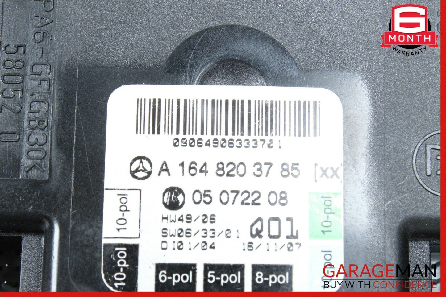 06-13 Mercedes R350 GL320 ML350 Front Left Driver Side Door Control Module Unit