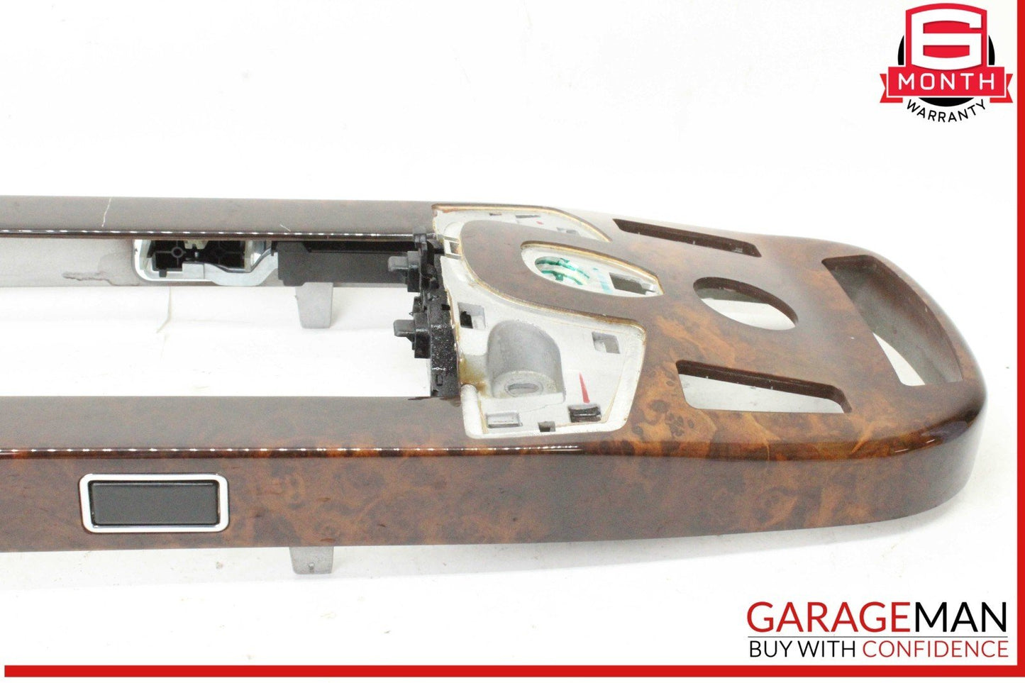 07-09 Mercedes W221 S550 CL600 Center Console Trim Bezel Wood 2216800234 OEM