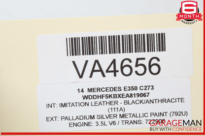 08-16 Mercedes W212 E350 E400 Rear Left Driver Side Window Regulator Motor OEM