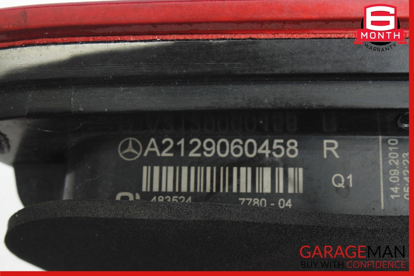 10-13 Mercedes W212 E350 E400 E550 Inner Tail Light Lamp Rear Right Side OEM