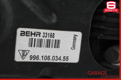 97-04 Porsche Boxster 986 S Right Side Engine Radiator AC A/C Condenser Fan Assy OEM