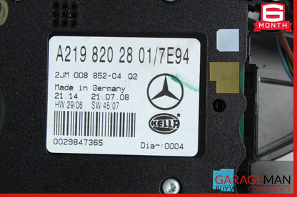 06-11 Mercedes W219 CLS500 CLS550 Interior Dome Map Light Lamp Switch Gray OEM