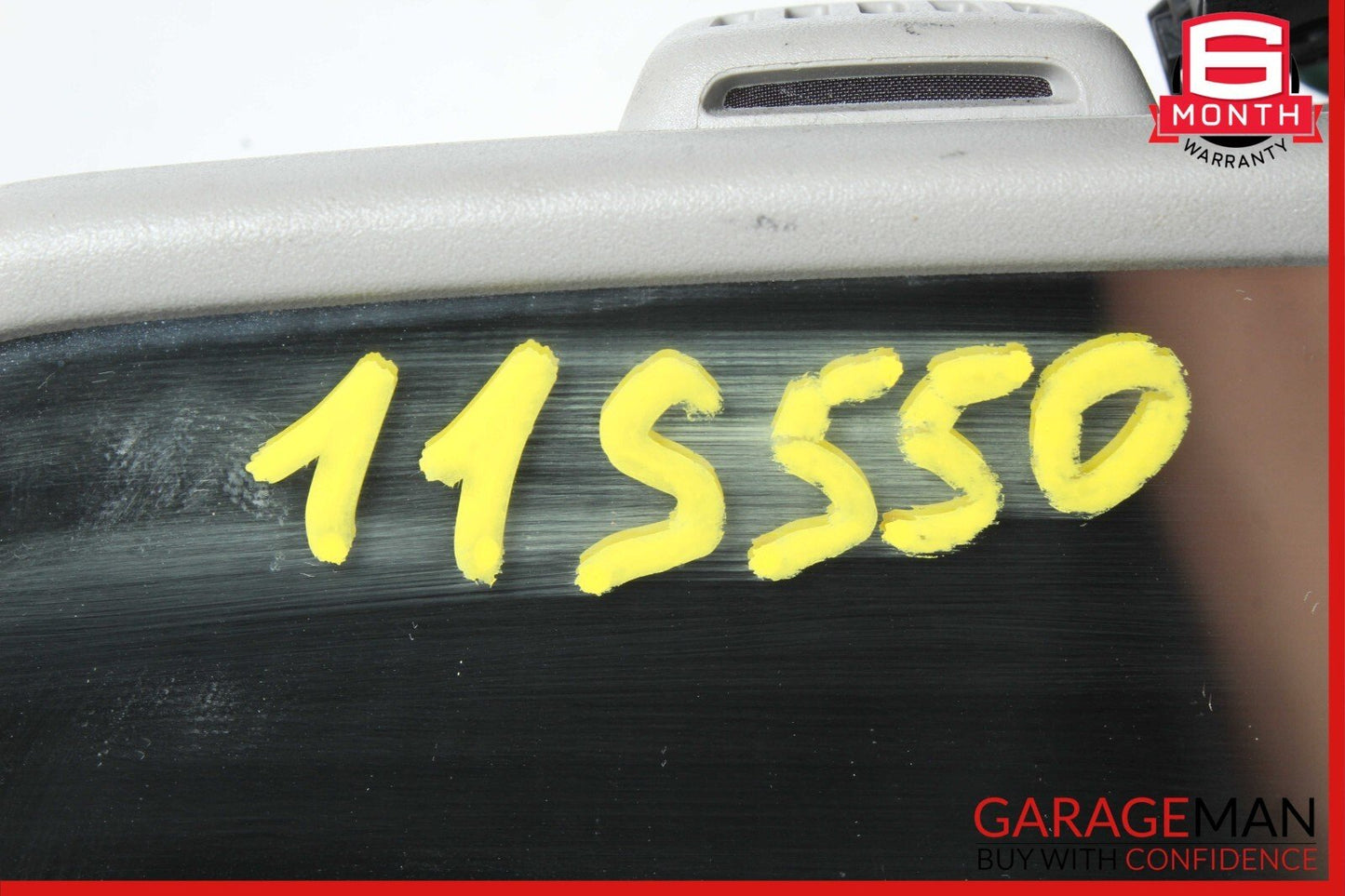 10-13 Mercedes S400 S550 CL550 Front Top Upper Interior Rear View Mirror Gray