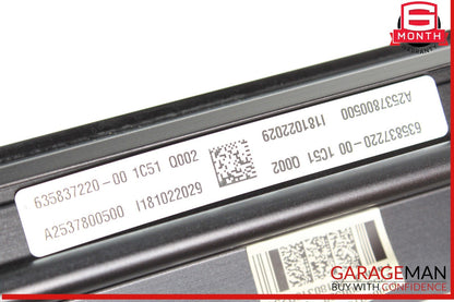 16-22 Mercedes X253 GLC350e Rear Panoramic Sunroof Roller Blind Rail Frame OEM