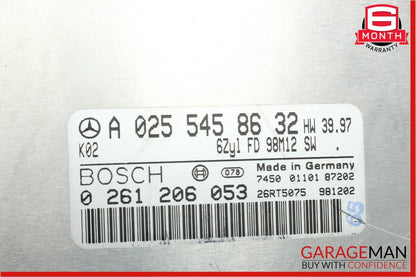 98-00 Mercedes W208 CLK320 ECU ECM Engine Control Module Unit 0255458632 OEM