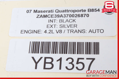 03-08 Maserati Quattroporte M139 Rear Left Side Seatbelt Seat Belt Retractor OEM