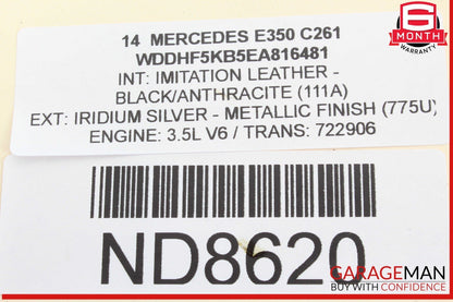 12-16 Mercedes W212 E350 C350 GLK350 ECU Engine Control Module Unit OEM