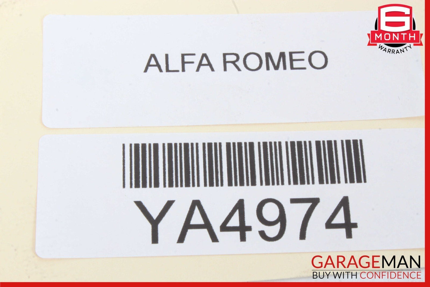 17-22 Alfa Romeo Giulia AC A/C Heater Climate Control Switch Module Unit
