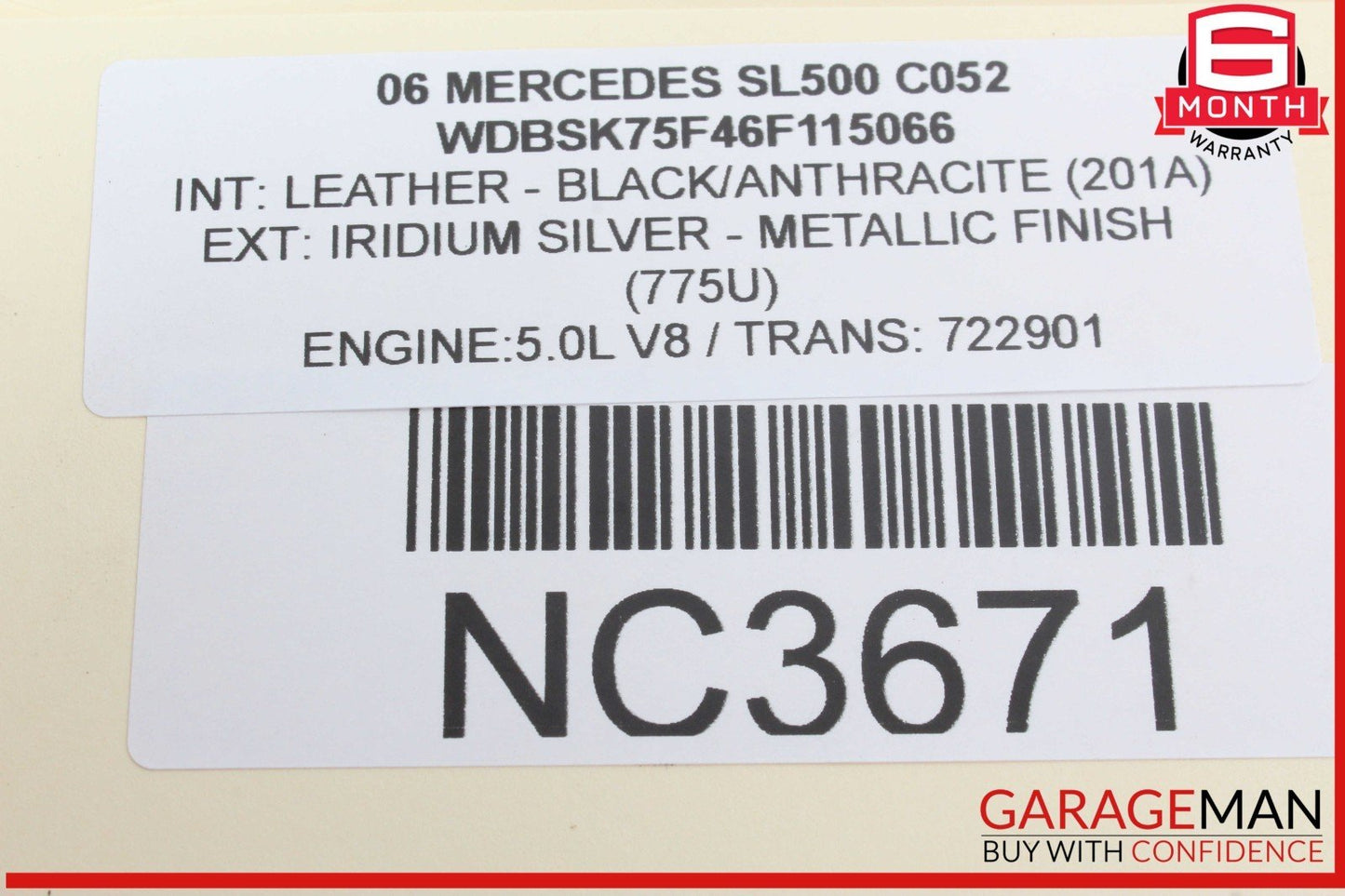Mercedes-Benz Unknown 2305400445/ A2305400445/ A 230 540 04 45 OEM