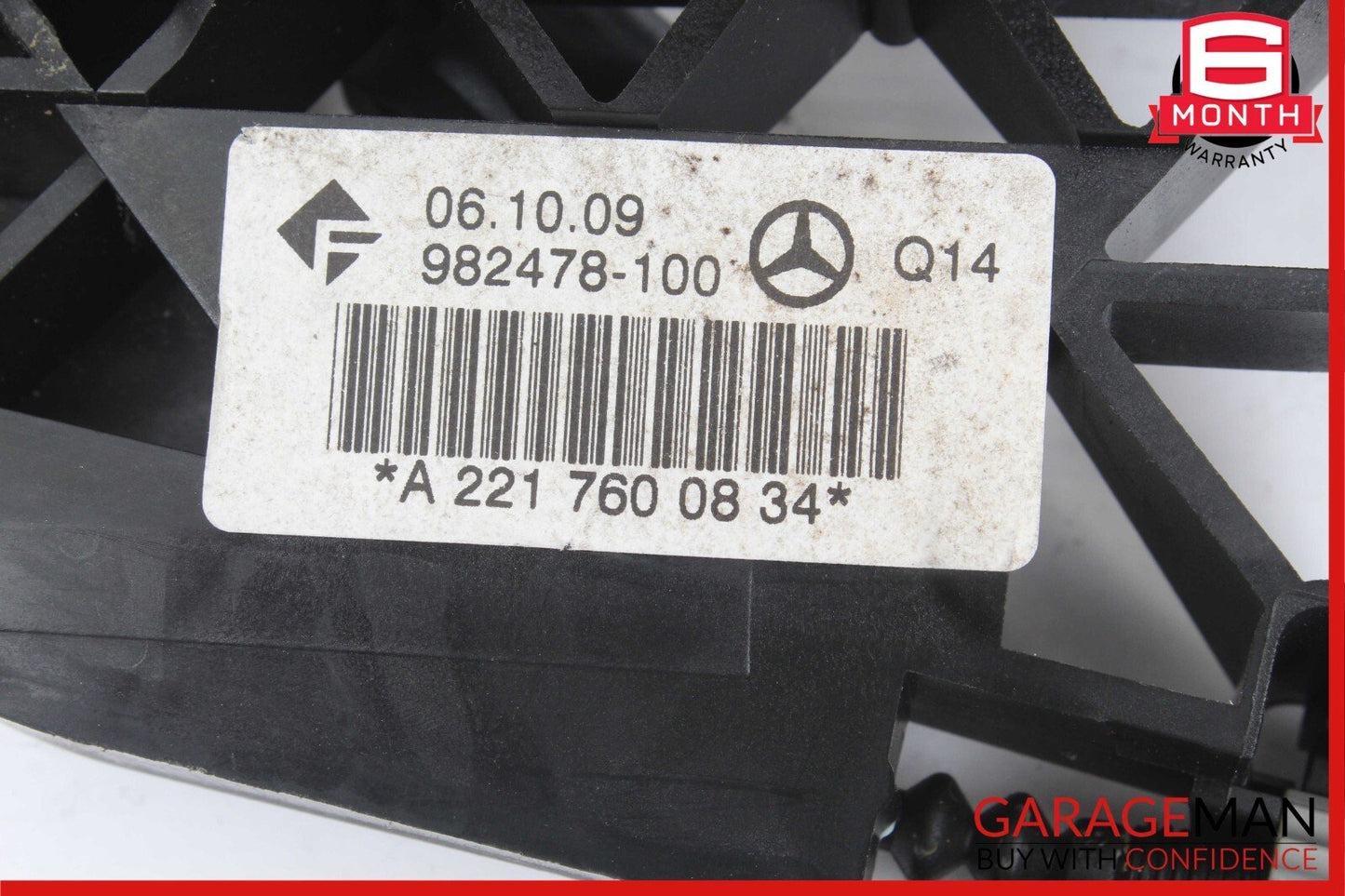 07-13 Mercedes W221 S63 AMG Rear Right Side Keyless Go Exterior Door Handle Grey