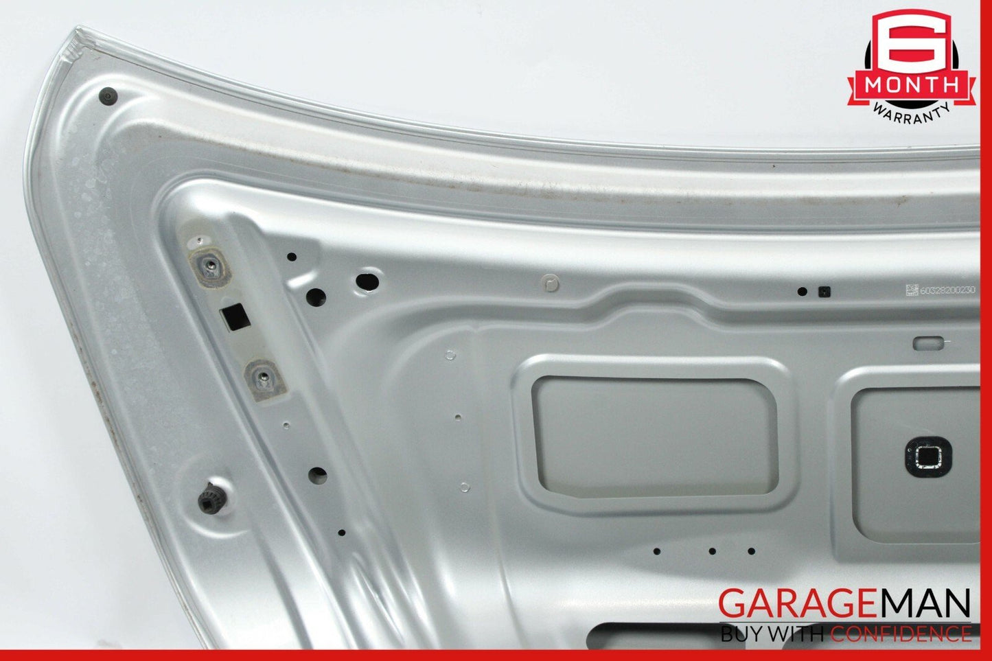 07-13 Mercedes W221 S550 S63 AMG Rear Trunk Lid Deck Shell Panel Cover Silver
