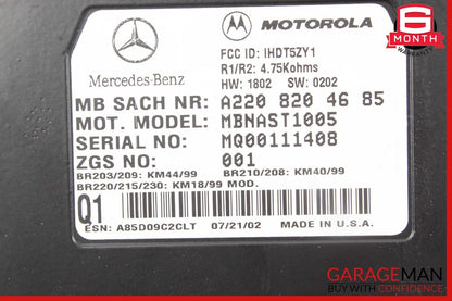 00-09 Mercedes W208 CLK430 SL550 Voice Command Control Module OEM