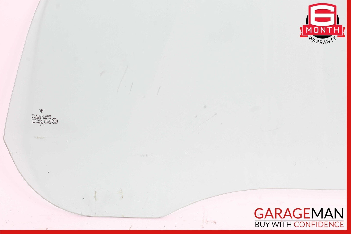 97-04 Porsche Boxster S 986 Front Left Driver Side Door Window Auto Glass Clear